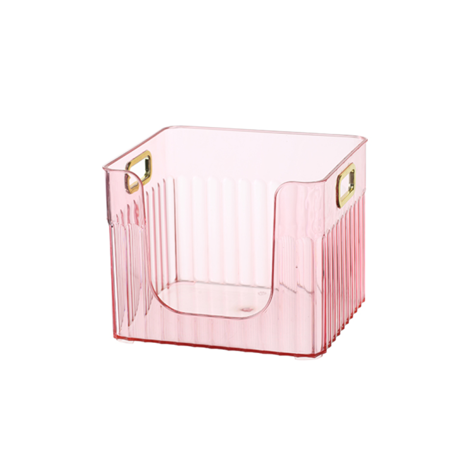 Refrigerator Storage Tray Pink 19.5cm x 17cm x 15.3cm