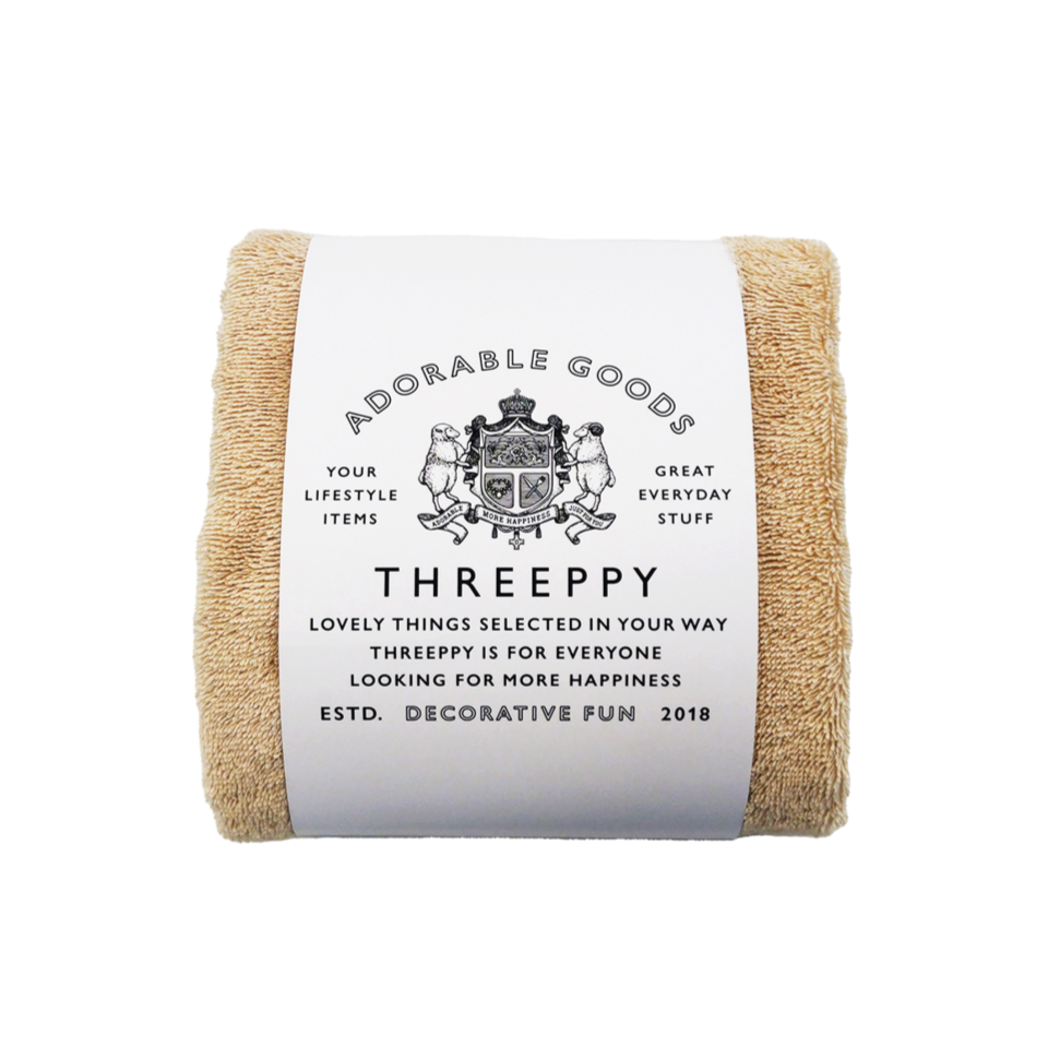 Soft Volumy Bath Towel Beige