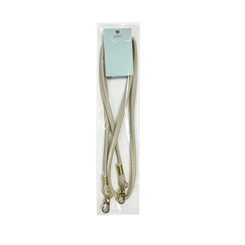 Shoulder Strap Synthetic Leather Ivory