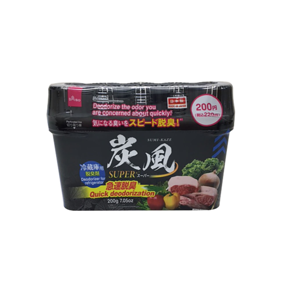 Sumi-Kaze Charcoal Deodorizer Quick Deodorization for Refrigerator