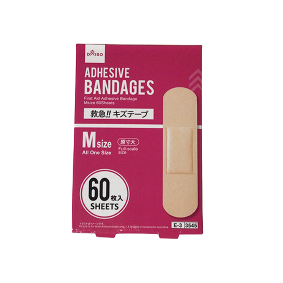 First Aid Adhesive Bandage M Size