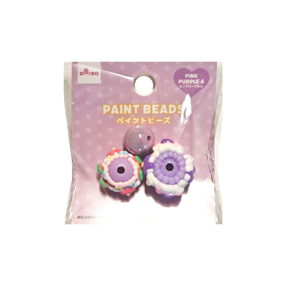 Paint Beads Pink Purple A