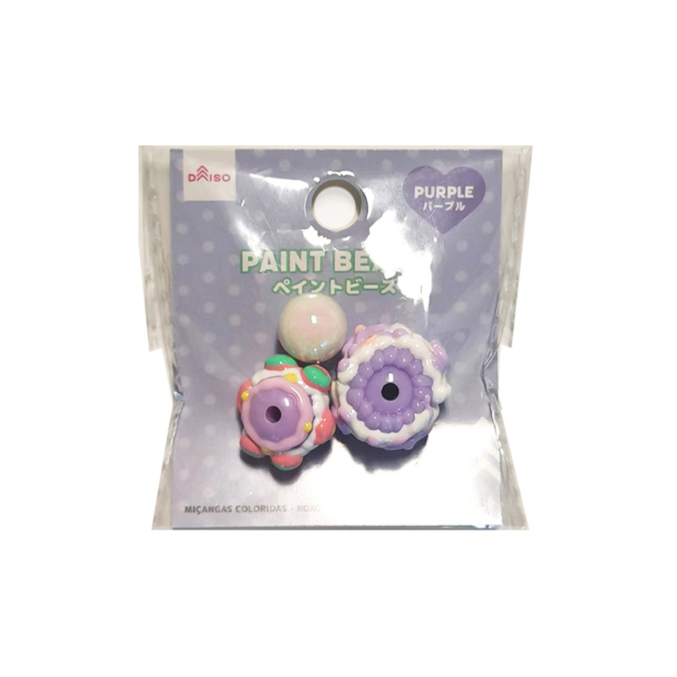 Paint Beads Purple