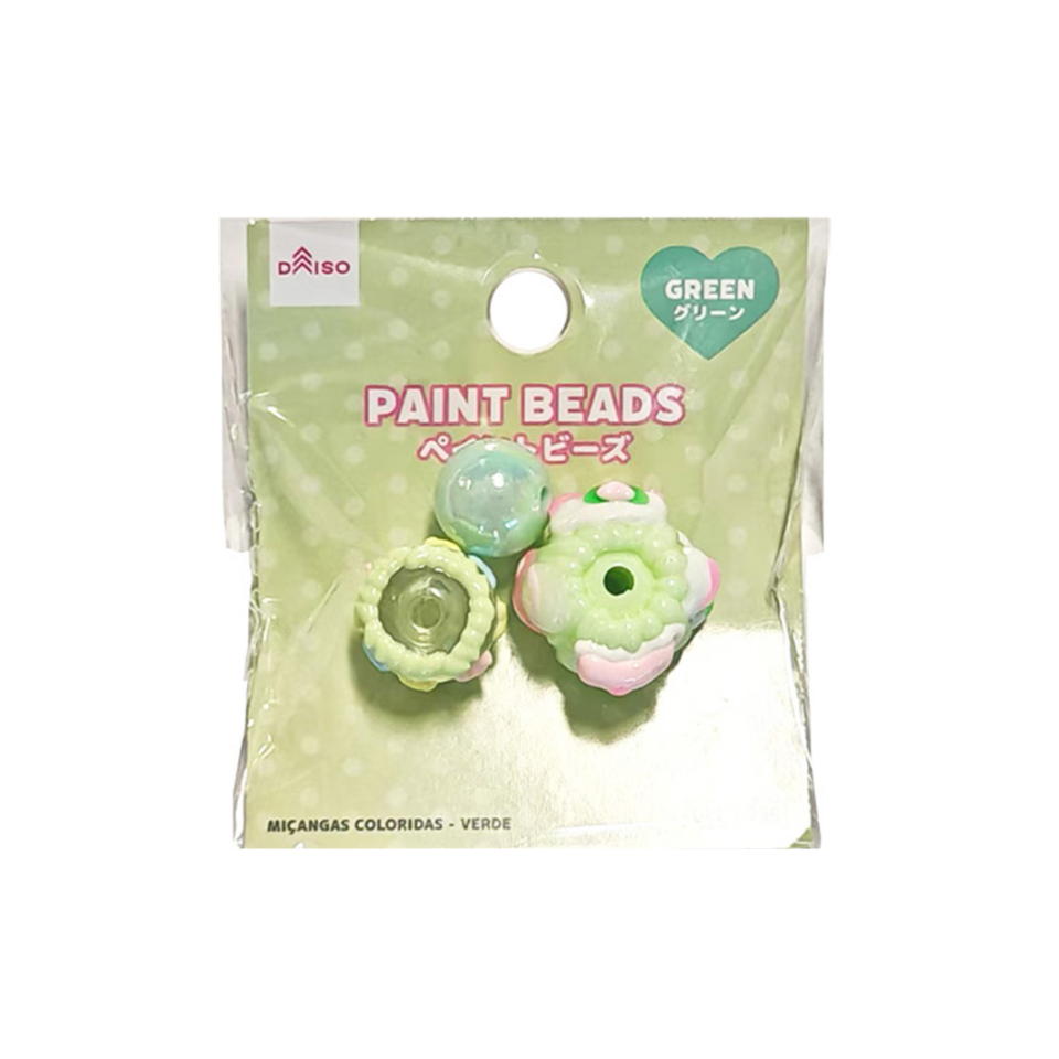 Paint Beads Green