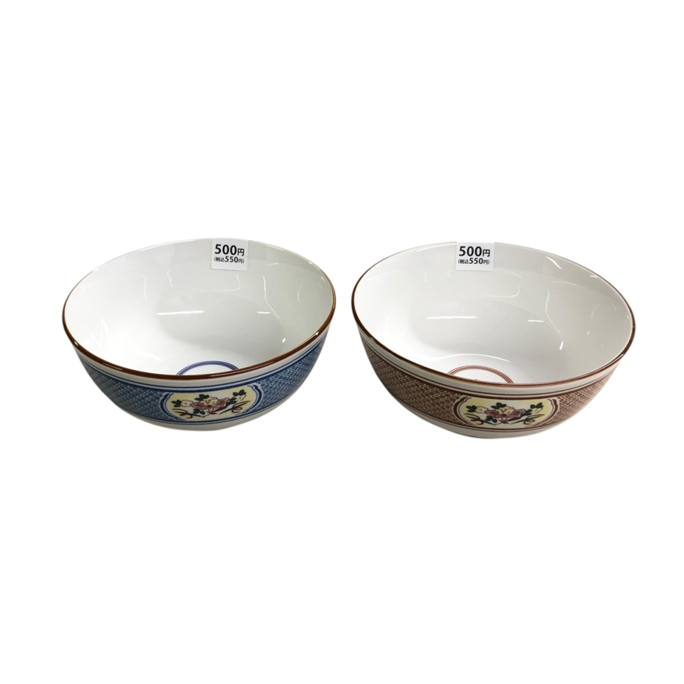 Multi Use Bowl Madorikomon Blue/Brown 16.2cm x 7.3cm x 16.2cm