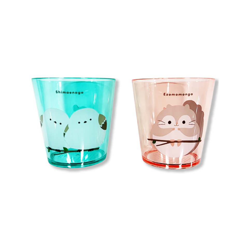 Plastic Cup Animlas Zebra/Elephant Monkeys 260ml
