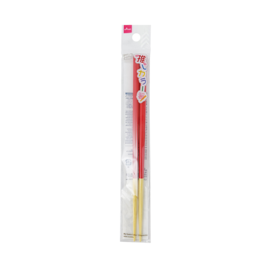 Chopsticks in Your Favorite Color Red 21cm