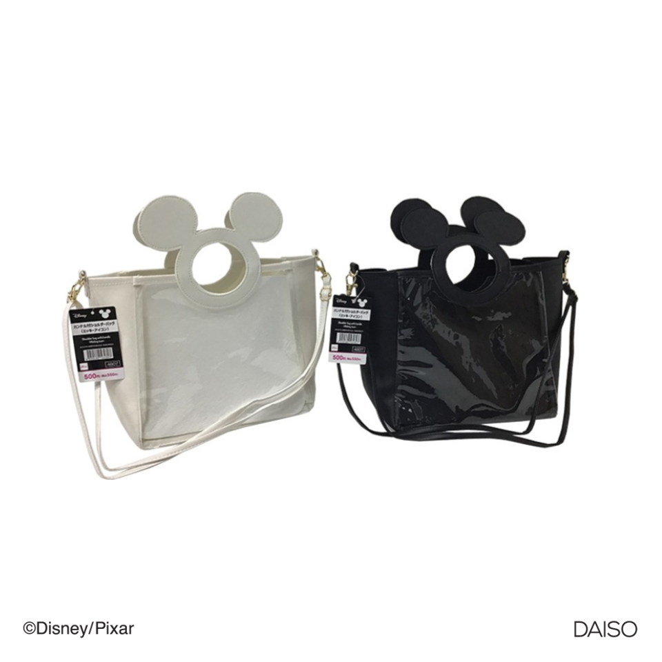 Shoulder Bag with Handle Mickey Icon