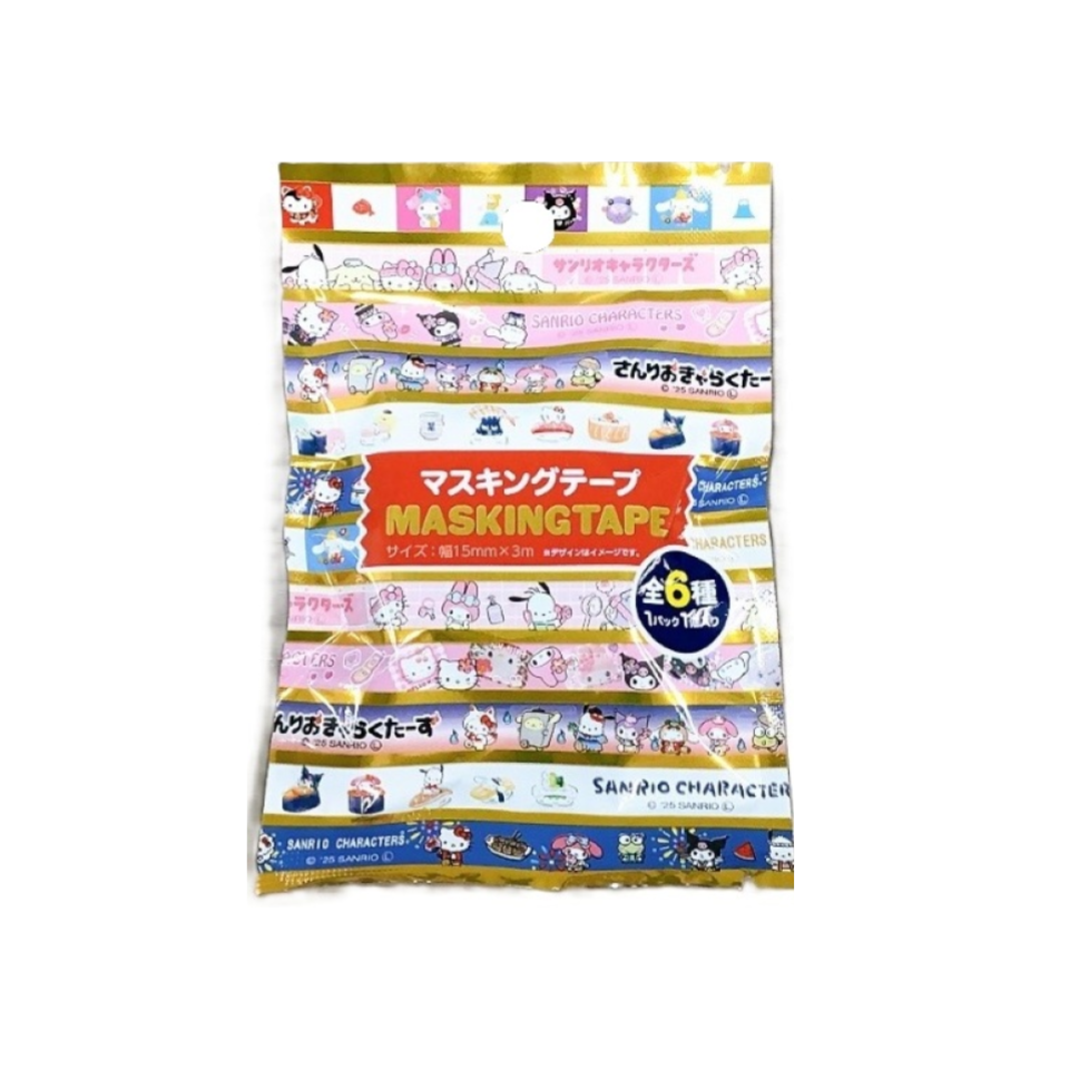 Masking Tape Blinds Sanrio Characters Japan