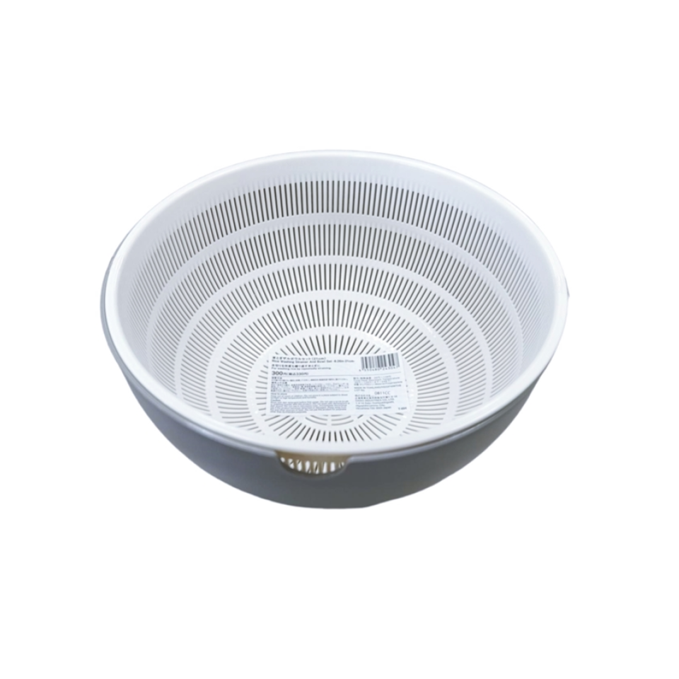 Rice Washing Strainer and Bowl Set 21cm