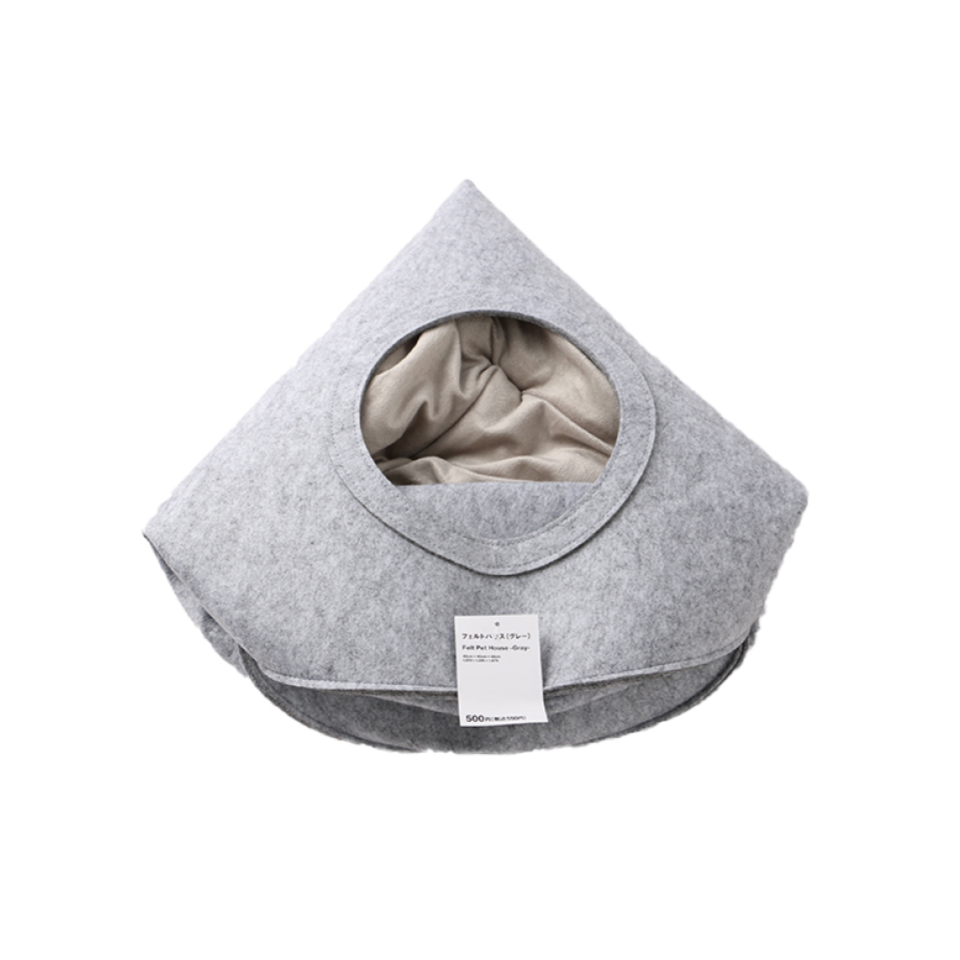 Felt Pet House Gray