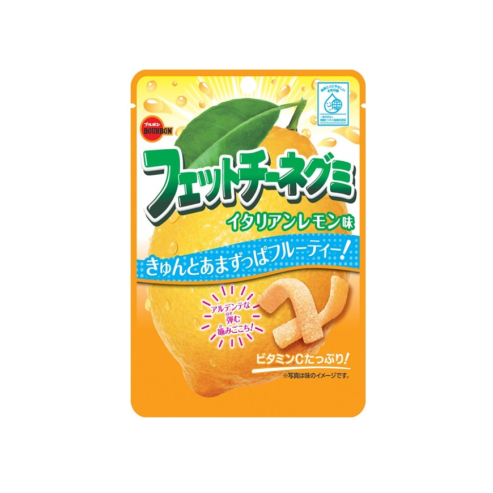 Bourbon Fettuccine Gummi Italian Lemon Flavor 50g