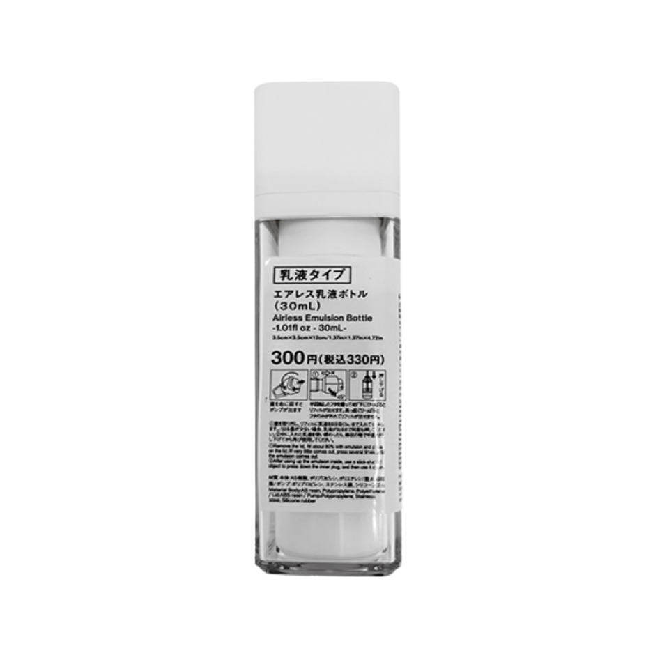 Airless Emulsion Bottle 30ml
