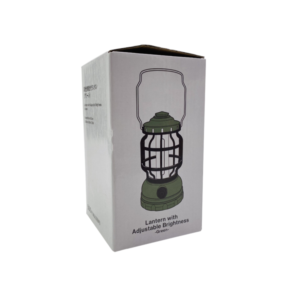 Lantern with Adjustable Brightness Green