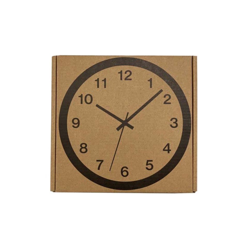 Desktop or Wall Clock with Numbers Black 18cm