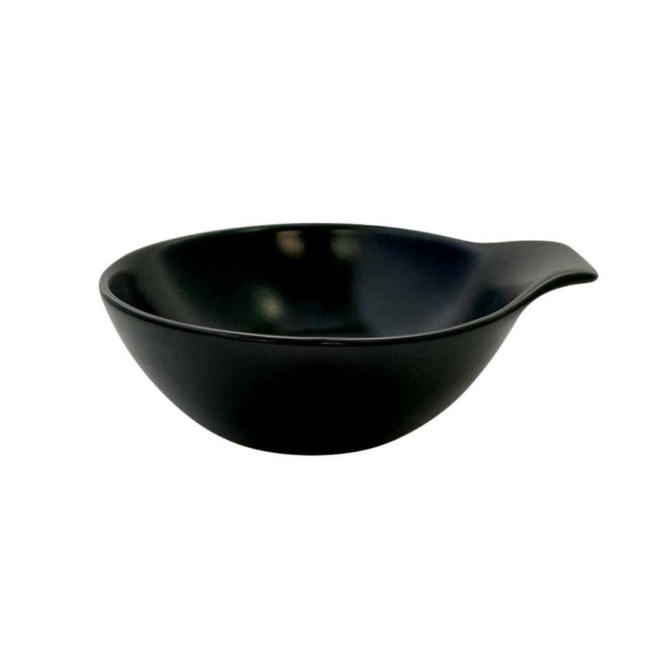 Bowl Black 15.6cm x 12.8cm x 4.5cm