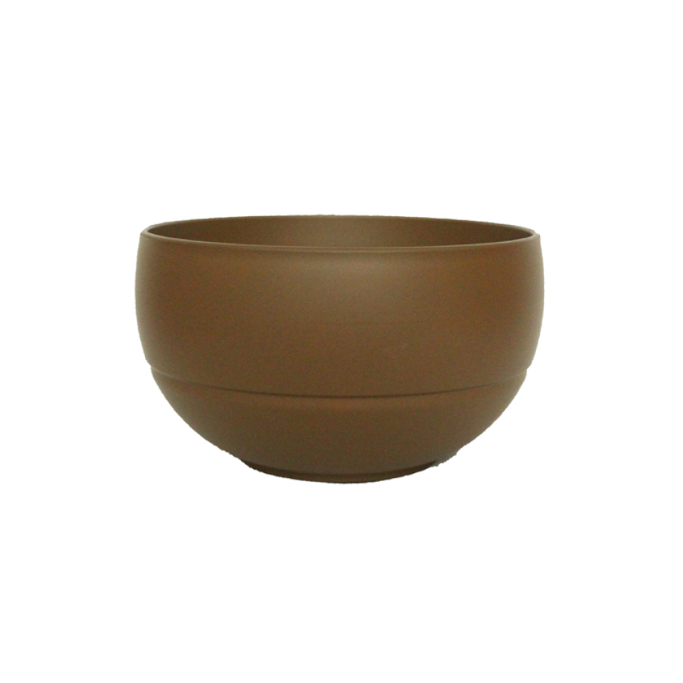 Aizunuri Lacquerware Bowl Medium Brown