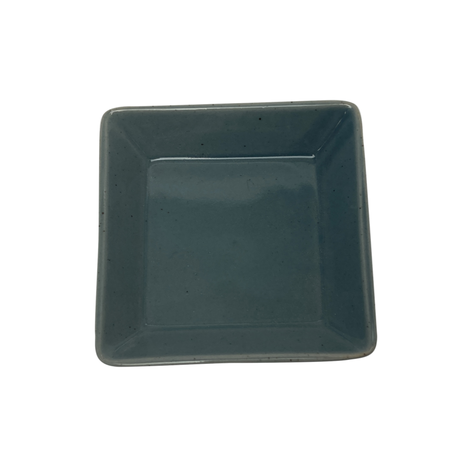 Kakomi Square Plate S Blue
