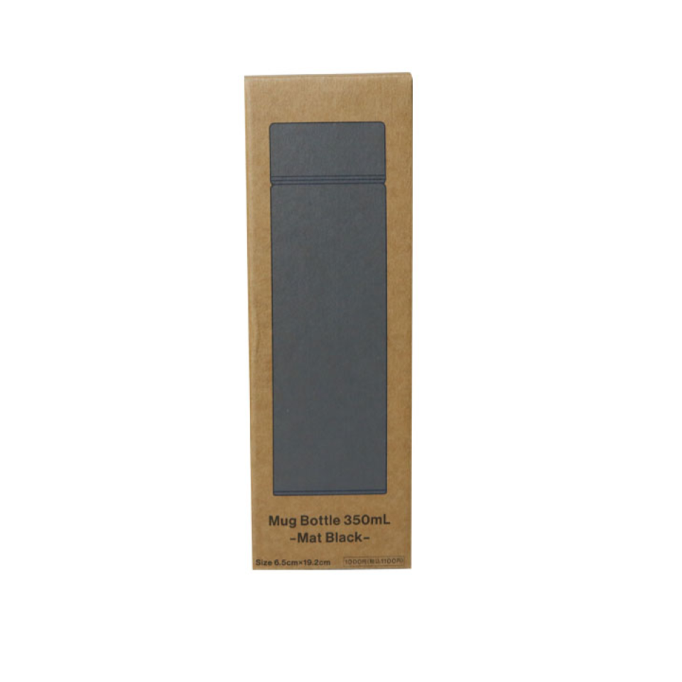 Mug Bottle Matte Black 350ml