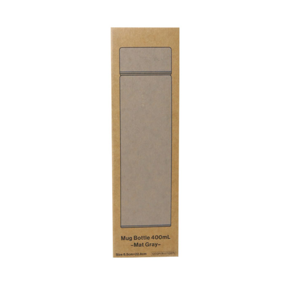 Mug Bottle Matte Gray 400ml
