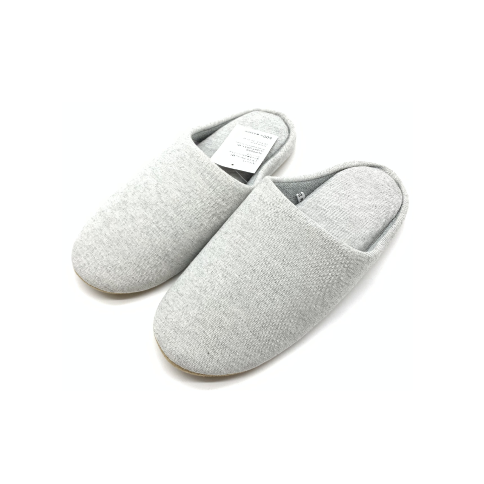 Slippers Light Gray M