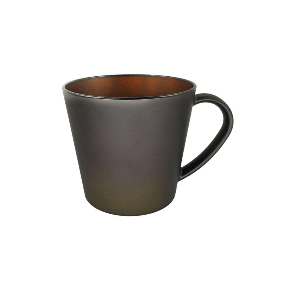 Aizunuri Mug Gradation Reddish Brown