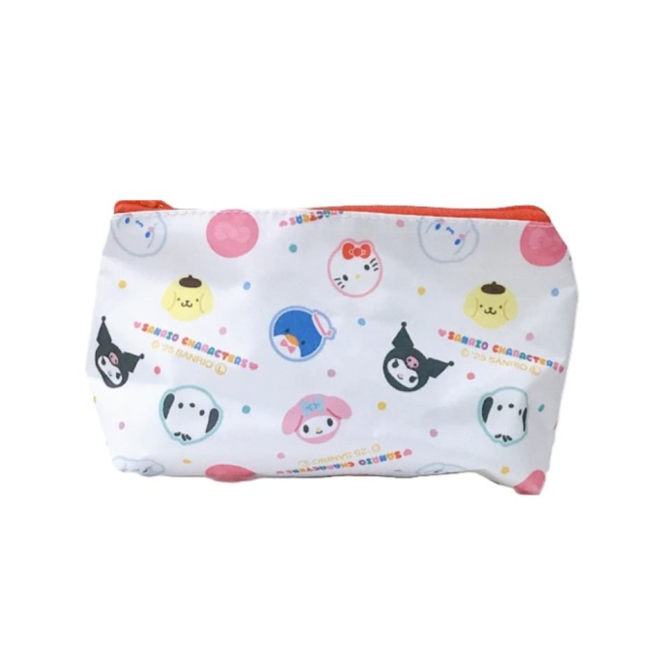 Boat Shaped Pouch Sanrio Characters Pop Pattern