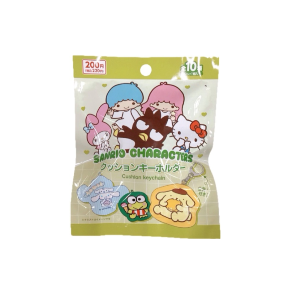 Cushion Key Holder Sanrio Characters Standard