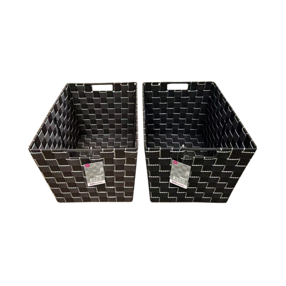 PP Storage Basket Silver Color Scheme