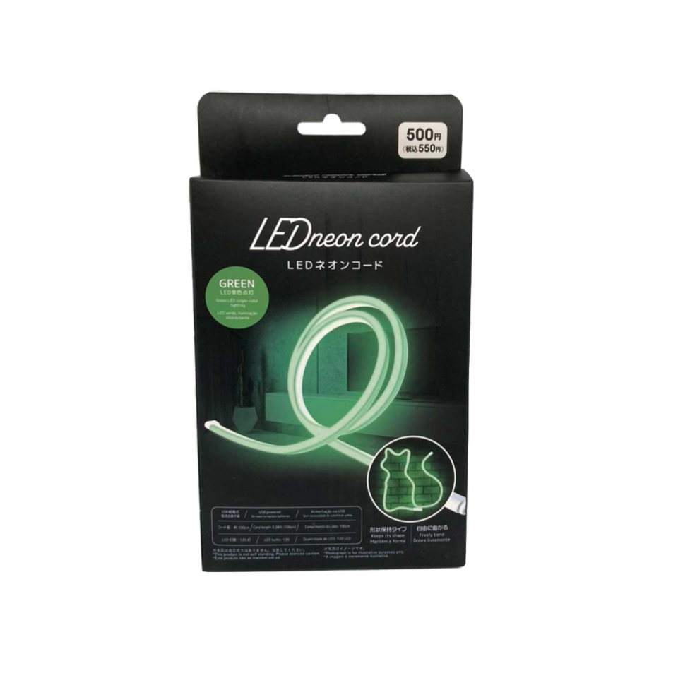 LED Neon Cord Green