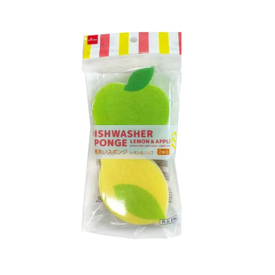 Dishwasher Sponge Lemon & Apple