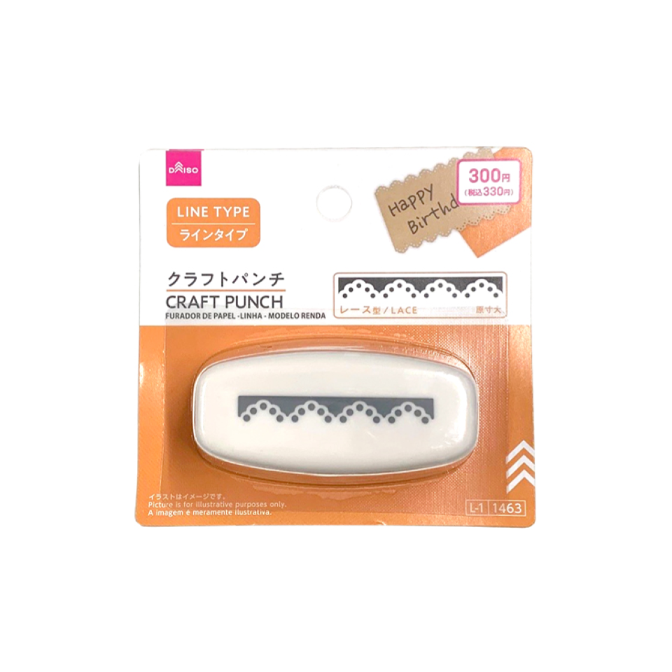 Craft Punch Line Type Lace