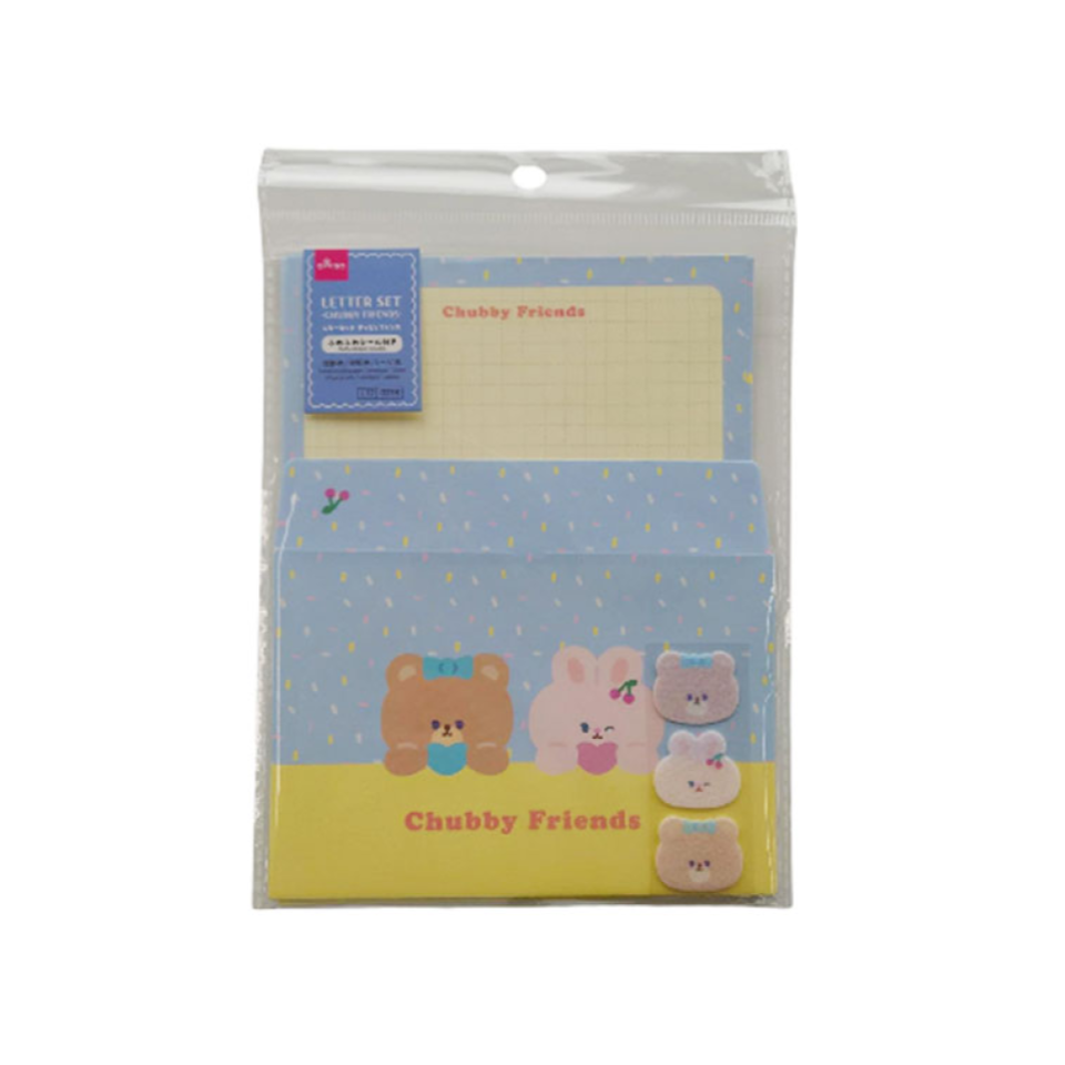 Letter Set Chubby Friends