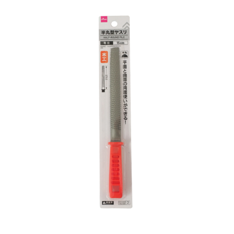 Half Round File for Woodworking 15cm