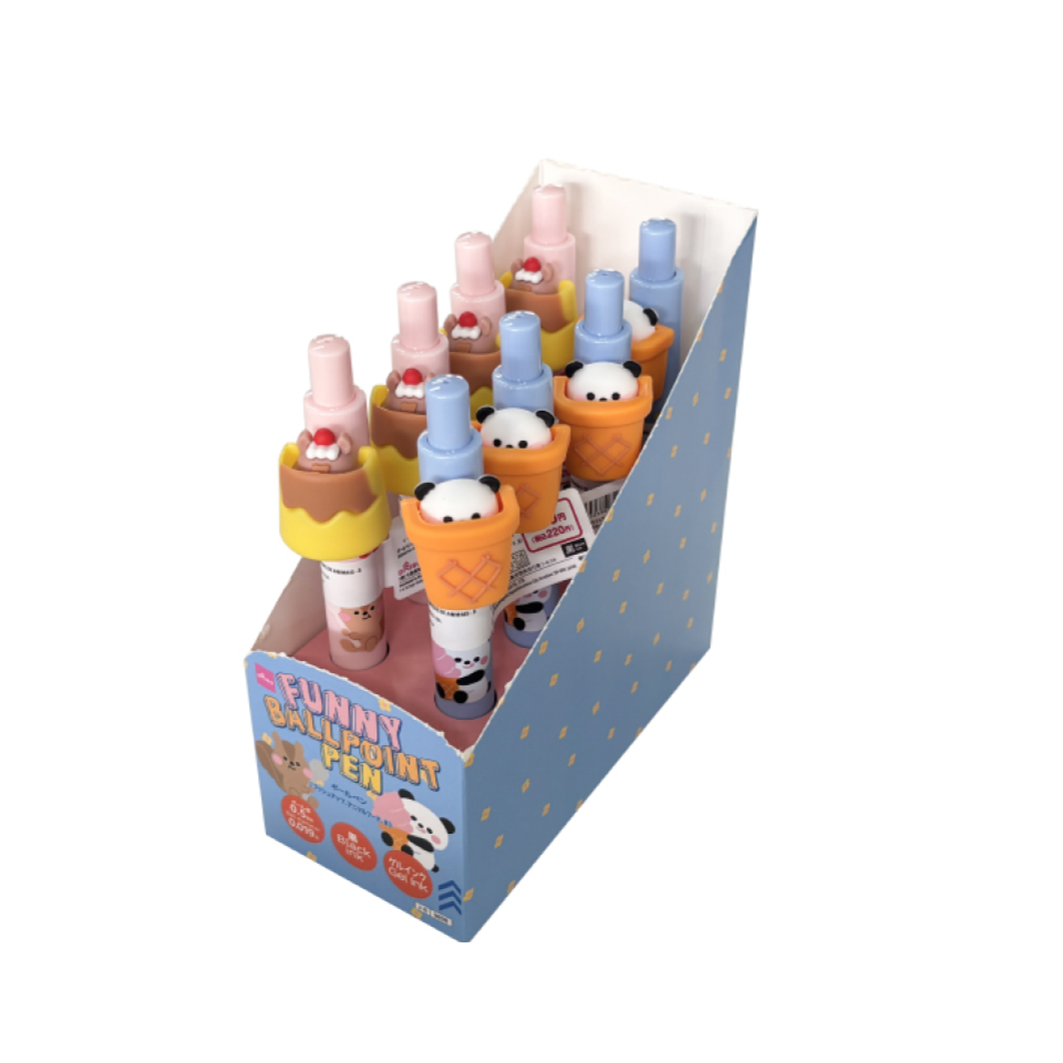 Ballpoint Pen Push-Up Animal Food B