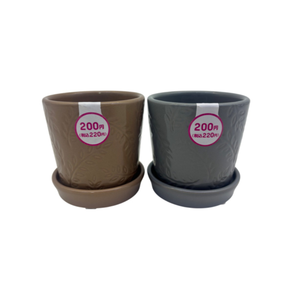Flower Pot with Cane Handle No. 3 9cm