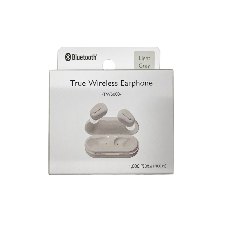 True Wireless Earphone TWS003 Light Grey