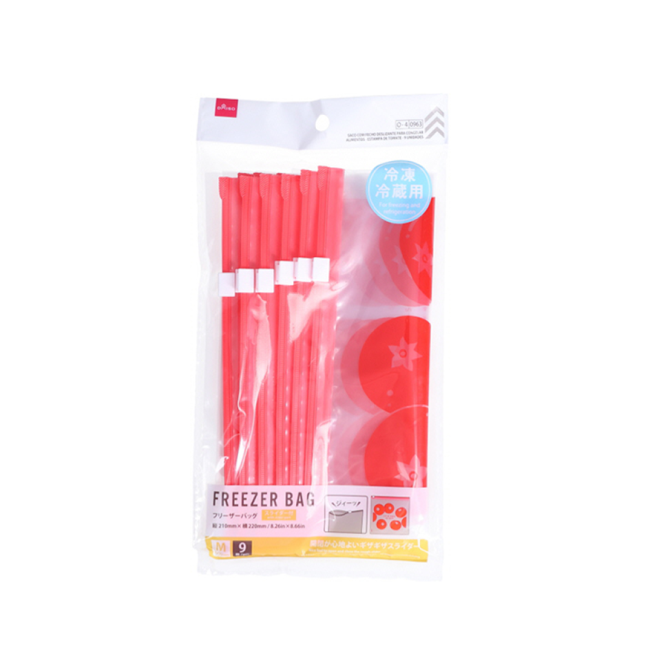 Slider Freezer Bag Tomato Pattern 21cm x 22cm