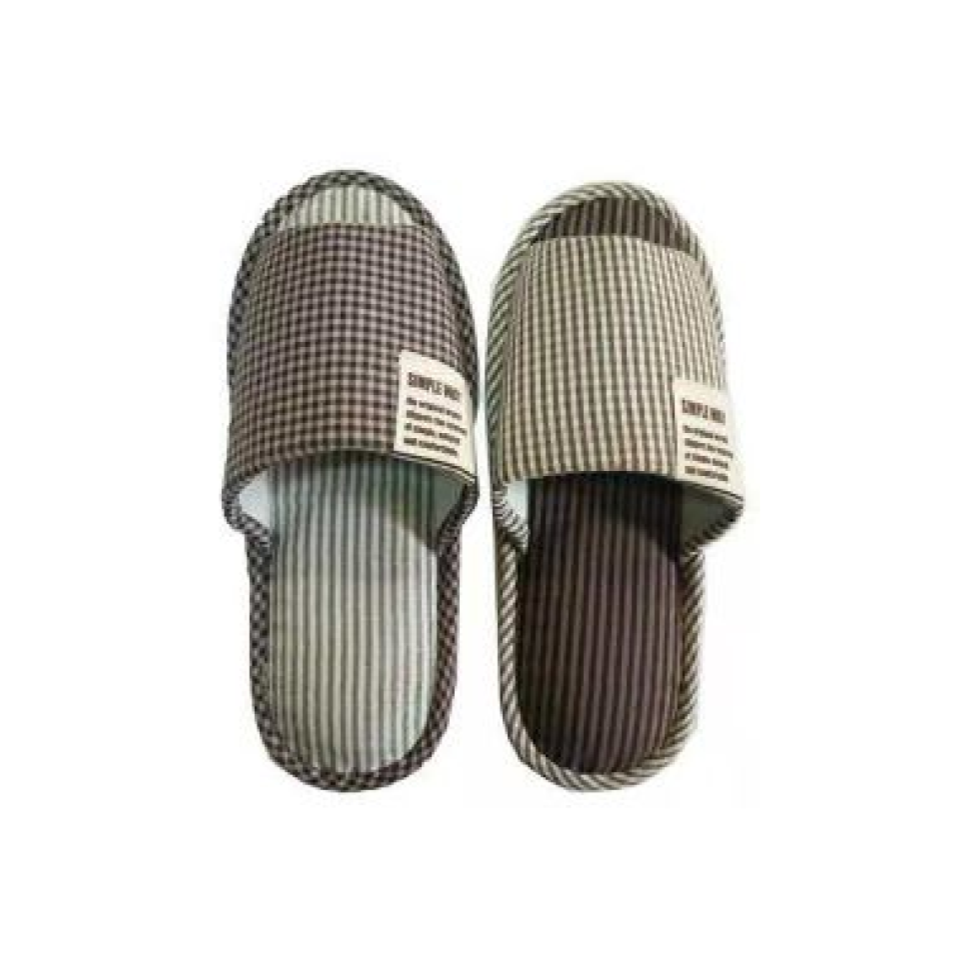 Outer Seam Slippers with Patch EU 39-41
