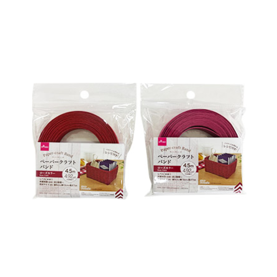 Paper Craft Band Rose Color