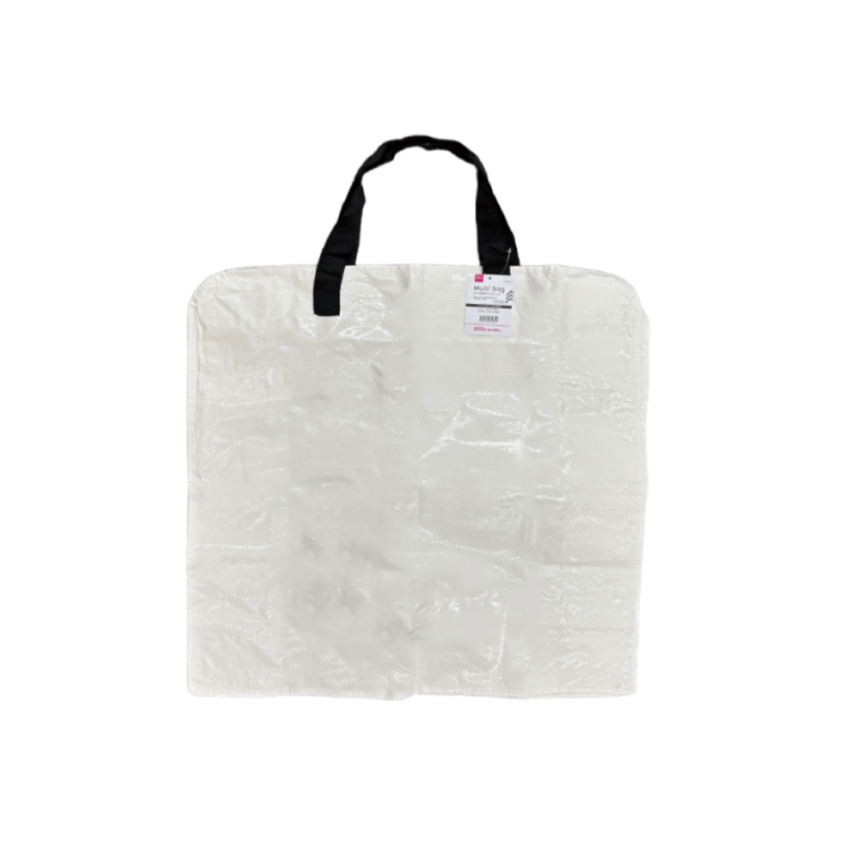 Color Handle Multi Bag White