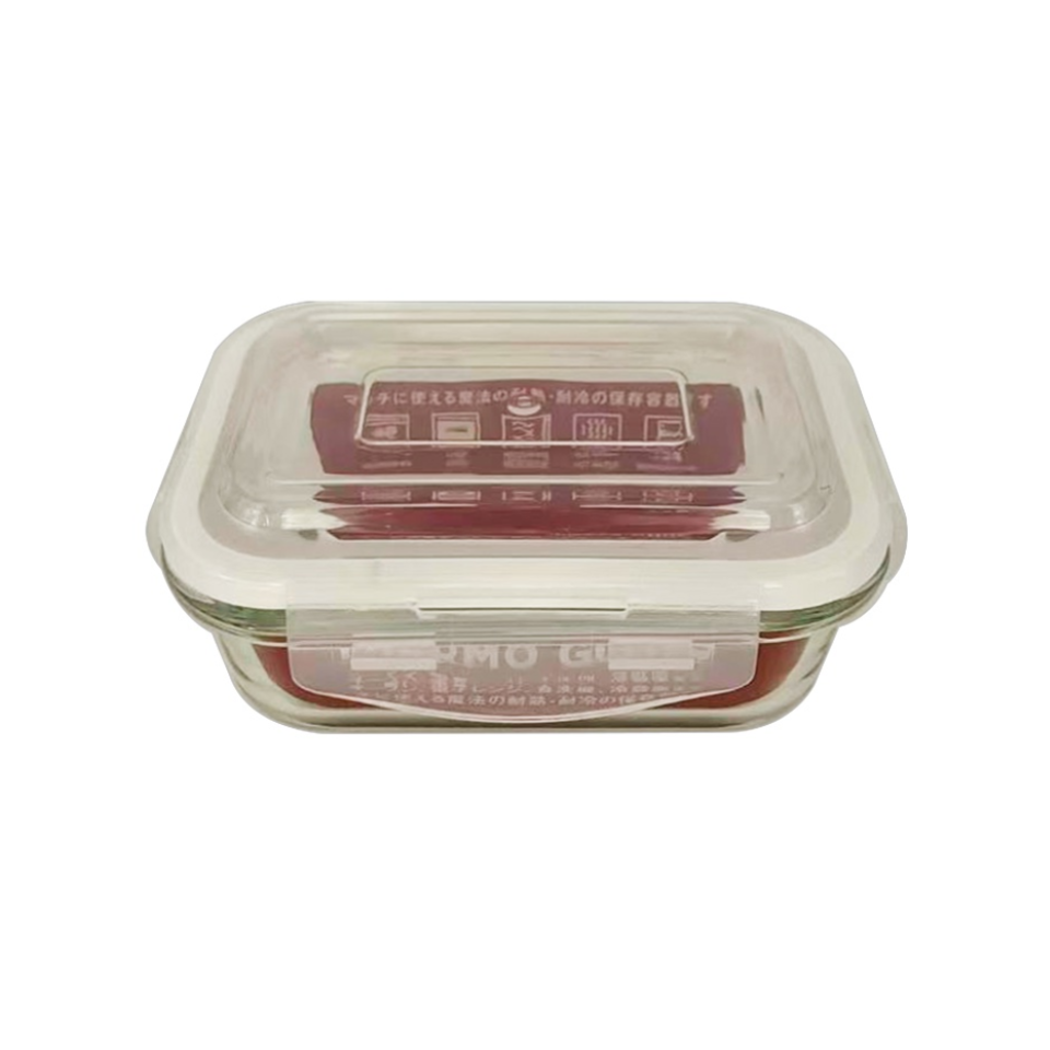 Heat Resistant Glass Airtight Storage Container 370ml