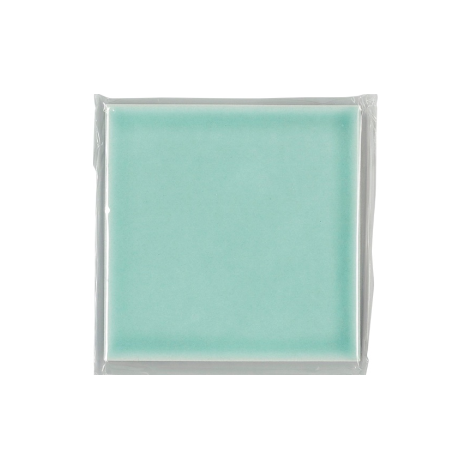 Mino Ware Coaster Turquoise Blue