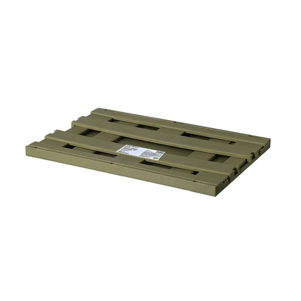 Folding Storage Box Green 44.6cm x 13.9cm x 30.5cm