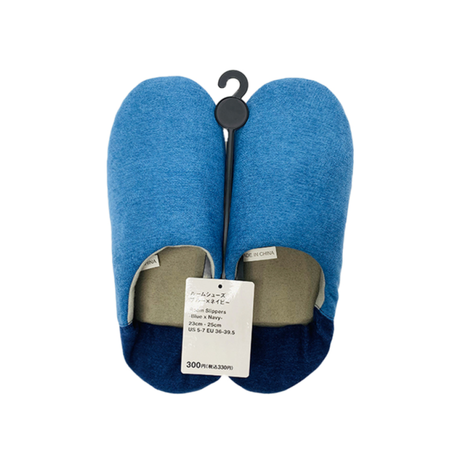 Room Slippers Blue Navy 23cm-25cm