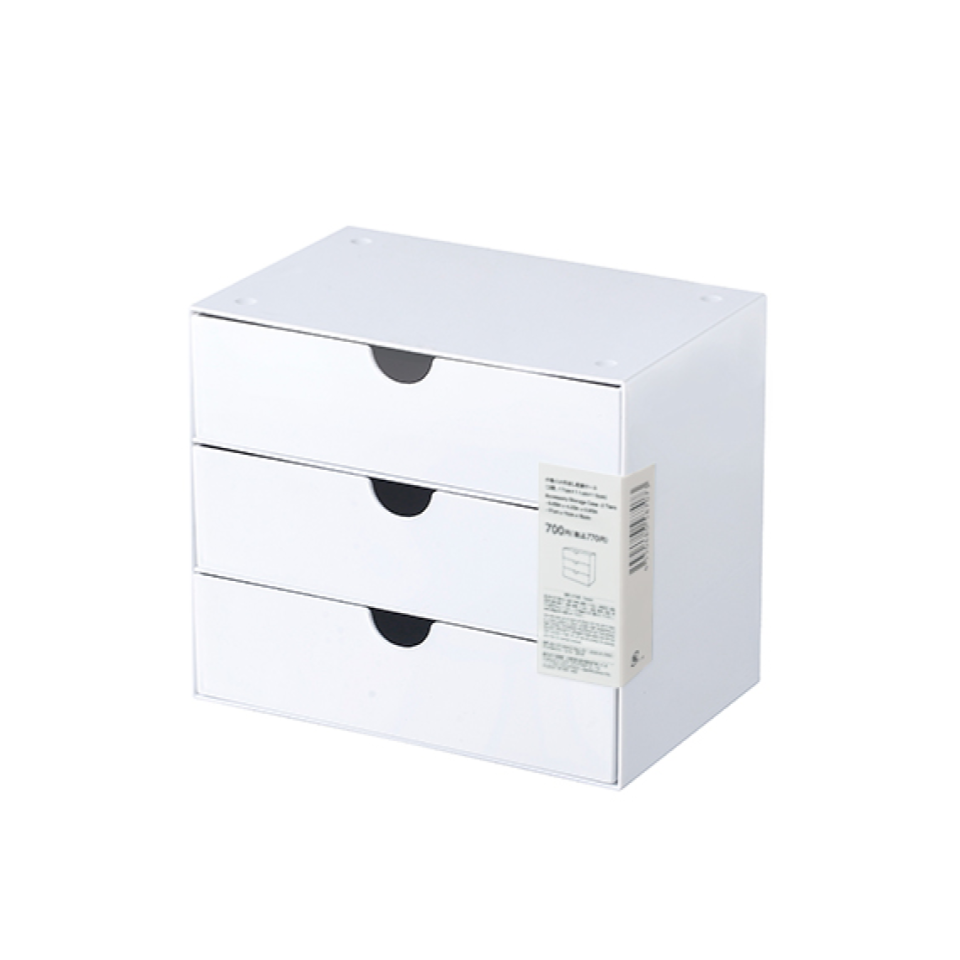 Accessory Storage Case 3 Tiers 17cm x 11cm x 15cm