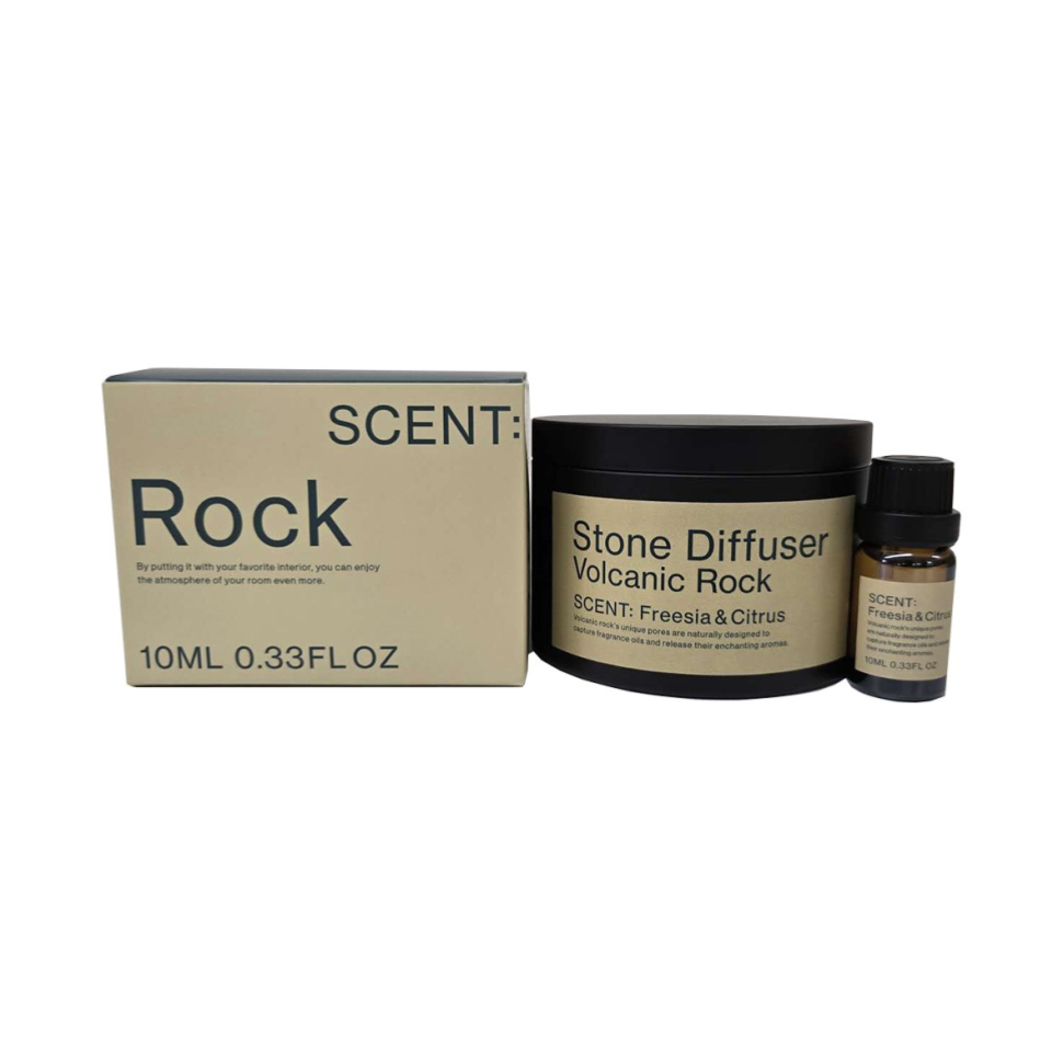 Stone Diffuser Volcanic Rock Freesia & Citrus