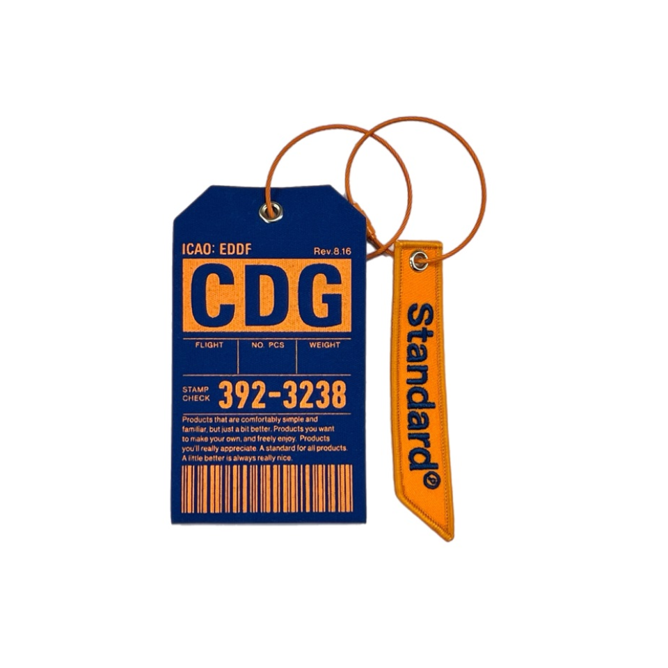 Travel Luggage Tag Blue