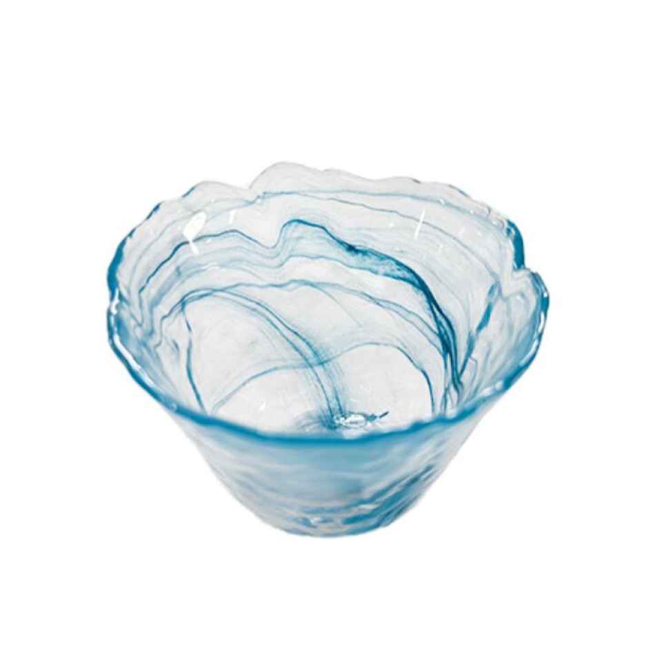 Glass Cup Blue
