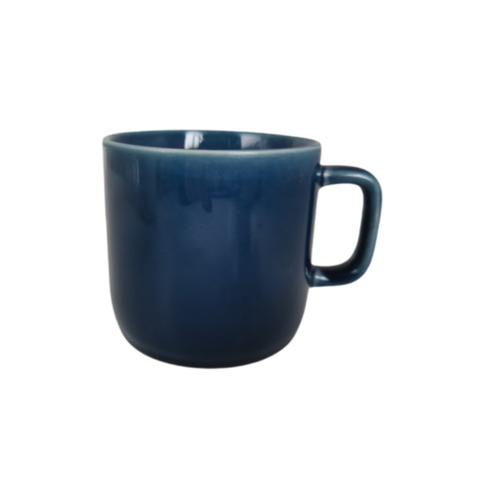 Mug Cracked Glaze Navy 320ml